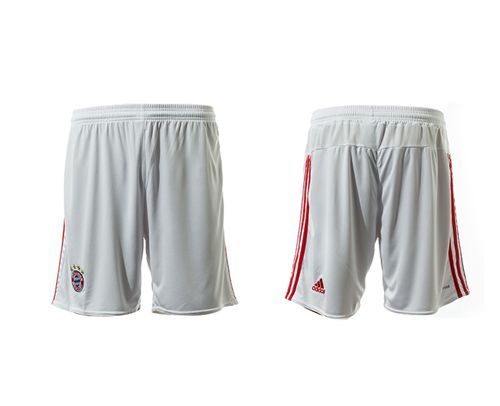 Bayern Munchen Blank White Away Shorts