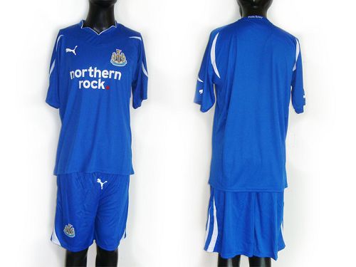 Newcastle Blank Blue The Third Away Soccer Club Jersey