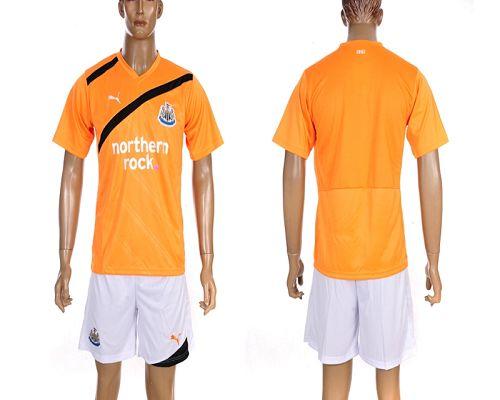 Newcastle Blank 2012/2013 Orange Soccer Club Jersey