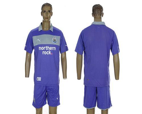 Newcastle Blank 2012/2013 Purple Soccer Club Jersey