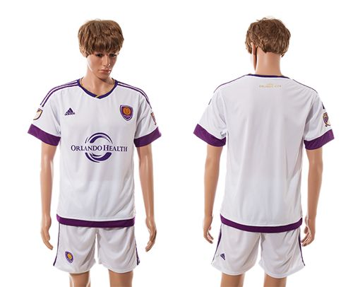 Orlando City SC Blank Away Soccer Club Jersey