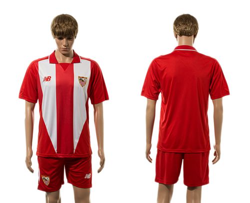 Sevilla Blank Home Soccer Club Jersey