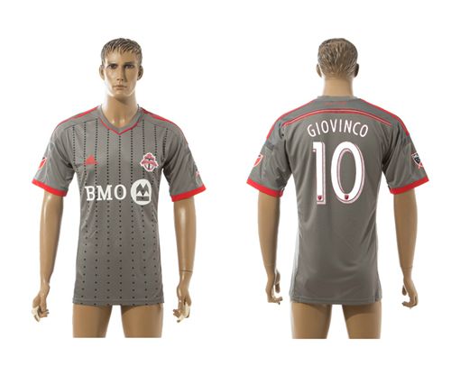 Toronto FC #10 Giovinco Away Soccer Club Jersey