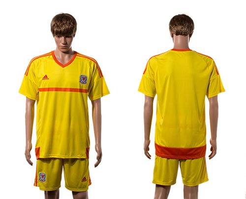 Wales Blank Away Soccer Club Jersey