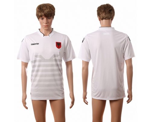 Albania Blank Away Soccer Country Jersey