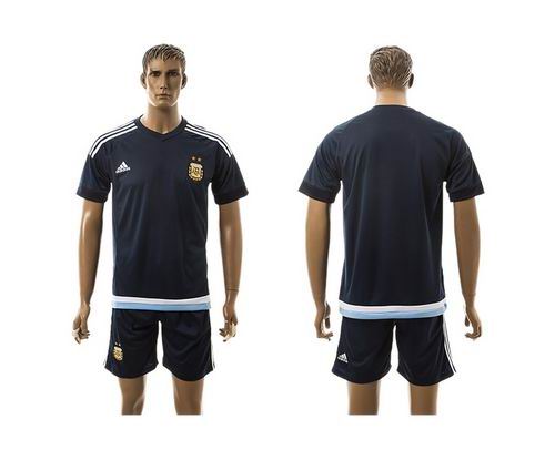 Argentina Blank Away Soccer Country Jersey