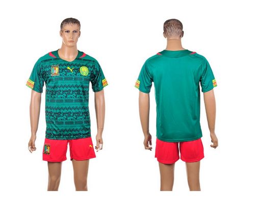 Cameroon Blank Home World Cup Soccer Country Jersey