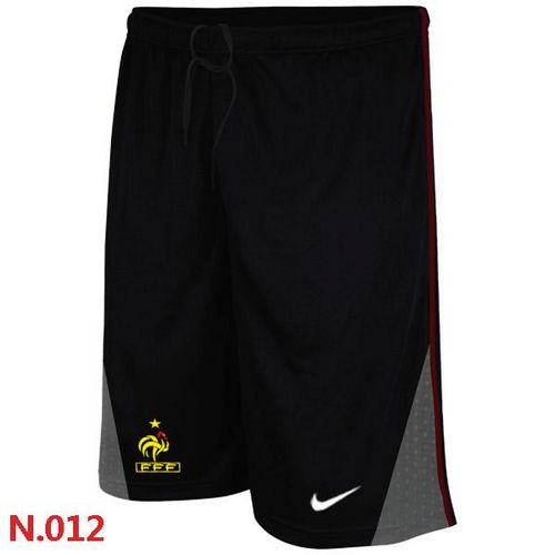  France 2014 World Soccer Performance Shorts Black