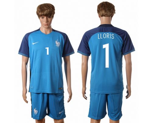 France #1 LLORIS Home Soccer Country Jersey