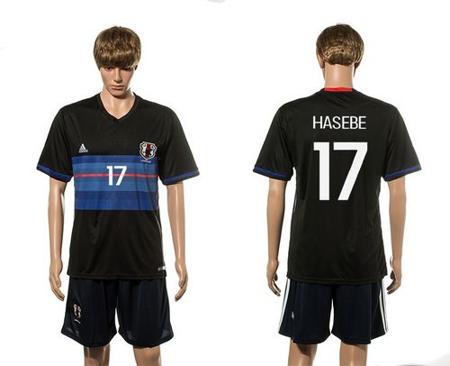 Japan #17 Hasebe Home Soccer Country Jersey