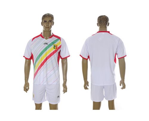 Mali Blank White Home Soccer Country Jersey