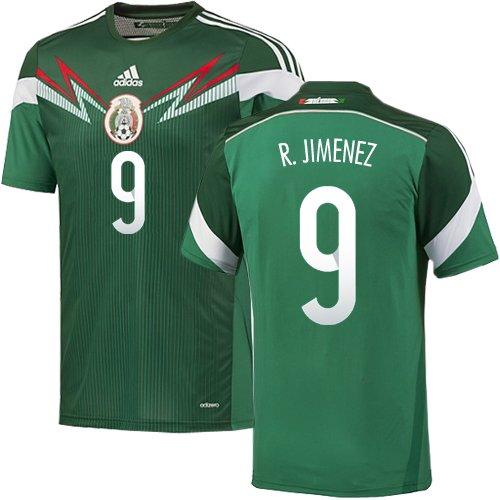 Mexico #9 Raul Jimenez Green Home Soccer Country Jersey