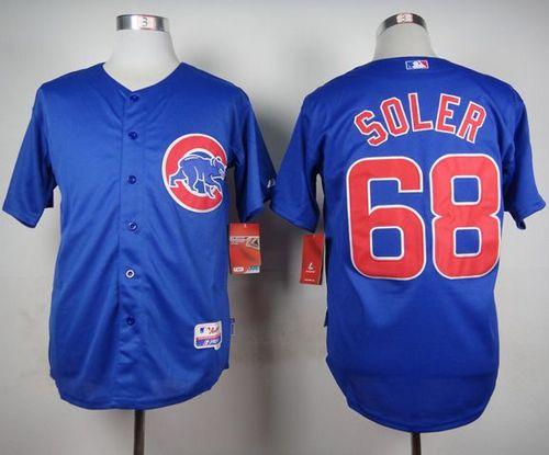 صور تصميم عيد Cubs #68 Jorge Soler Blue Alternate Cool Base Stitched MLB Jersey ... صور تصميم عيد