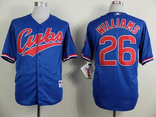Cubs #26 Billy Williams Blue 1994 Turn Back The Clock Stitched MLB Jersey