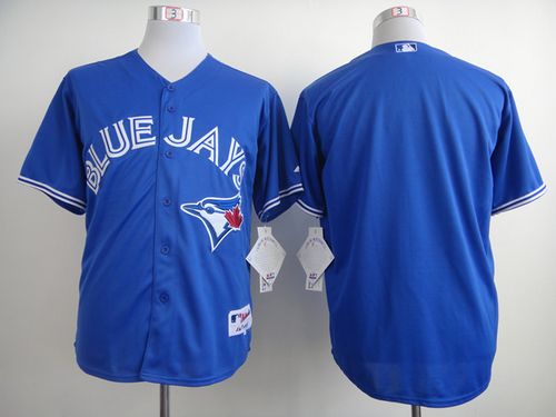 Blue Jays Blank Blue Alternate Cool Base 2012 Stitched MLB Jersey