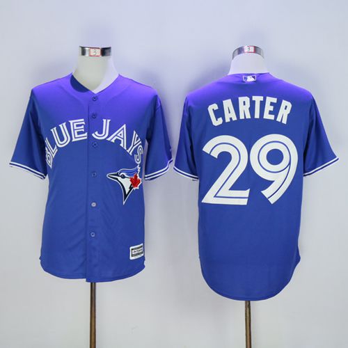 Blue Jays #29 Joe Carter Blue New Cool Base Stitched MLB Jersey