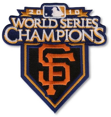 Stitched 2010 San Francisco Giants MLB World Series Champions Jersey Patch