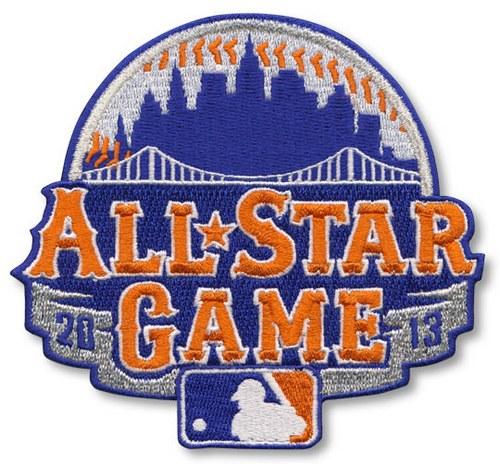 Stitched 2013 MLB All star Game Jersey Patch New York Mets