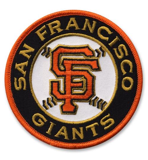 Stitched MLB San Francisco Giants Road Sleeve Patch