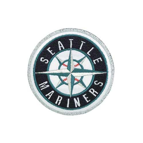 Stitched MLB Seattle Mariners Home & Away Sleeve Jersey Patch