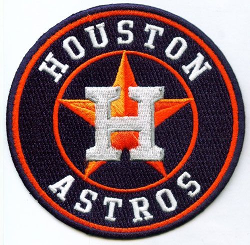 Stitched MLB Houston Astros Team Logo Jersey Sleeve Patch