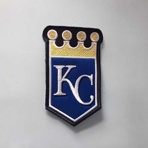 Stitched MLB Kansas City Royals Team Logo Jersey Sleeve Patch