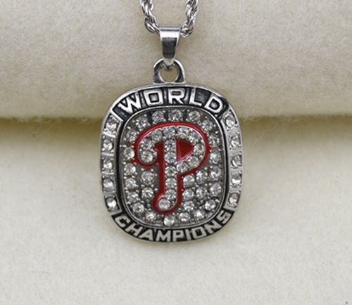 MLB Philadelphia Phillies World Champions Pendant