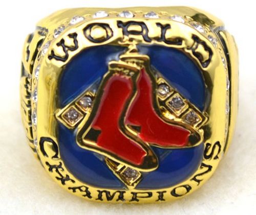 MLB Boston Red Sox World Champions Gold Ring