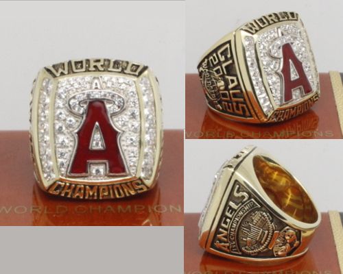 2002 MLB Championship Rings Anaheim Angels World Series Ring