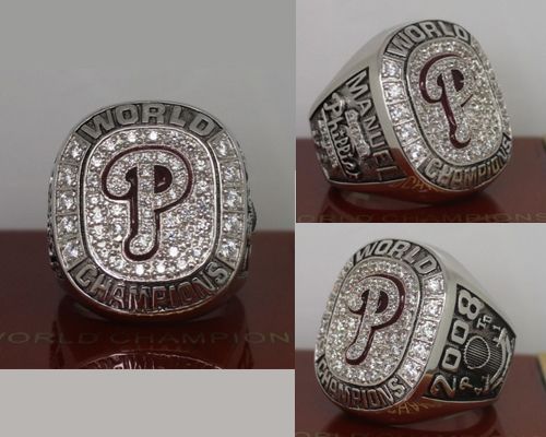 2008 MLB Championship Rings Philadelphia Phillies World Series Ring