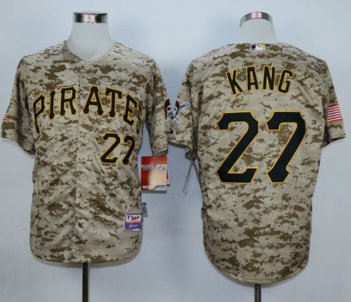 Pirates #27 Jung ho Kang Camo Alternate Cool Base Stitched MLB Jersey