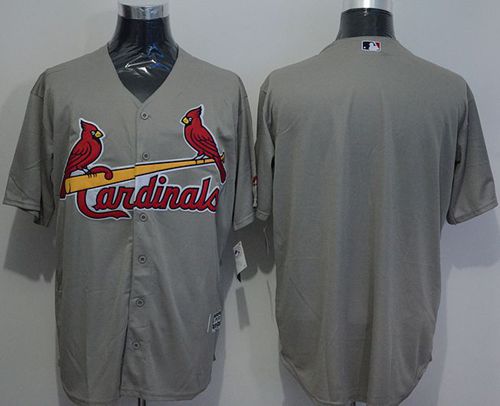 Cardinals Blank Grey New Cool Base Stitched MLB Jersey