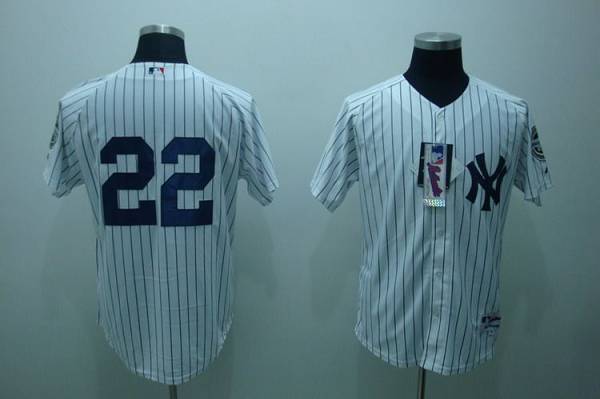 Yankees #22 Jacoby Ellsbury White Stitched MLB Jersey