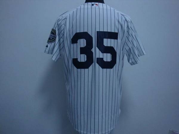 Yankees #35 Michael Pineda White Stitched MLB Jersey