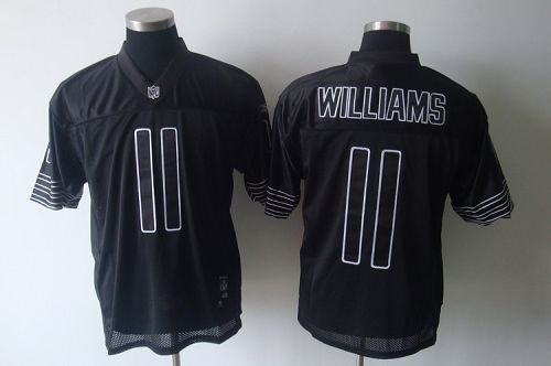 Bears #11 Roy Williams Black Shadow Stitched NFL Jersey