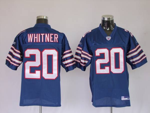 Bills #20 Donte Whitner Baby Blue Stitched NFL Jersey