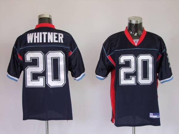 Bills #20 Donte Whitner Dark Blue Stitched NFL Jersey