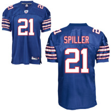 Bills #21 C.J. Spiller Baby Blue Stitched NFL Jersey
