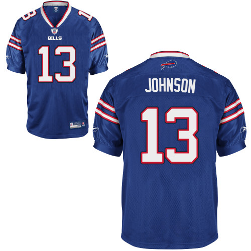 Bills #13 Steve Johnson Baby Blue 2011 New Style Stitched NFL Jersey