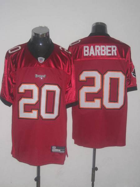 Buccaneers #20 Ronde Barber Stitched Red NFL Jersey