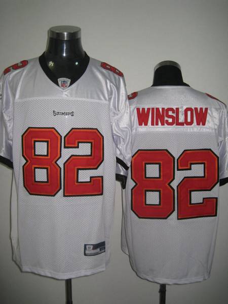 Buccaneers #82 Kellen Winslow Stitched White NFL Jersey