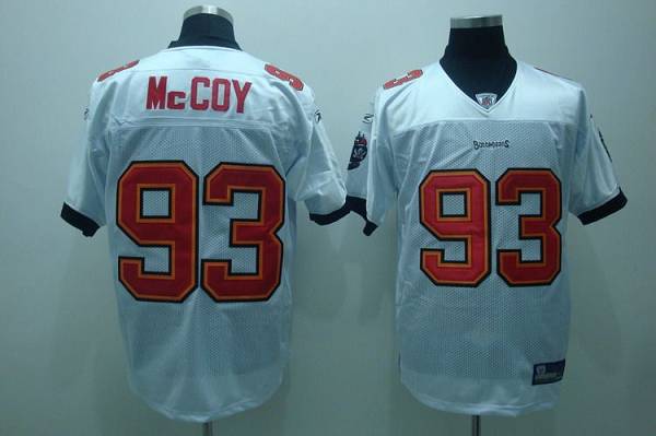 Buccaneers #93 Gerald McCoy Stitched White NFL Jersey