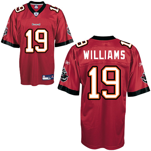 Buccaneers #19 Mike Williams Red Stitched NFL Jersey