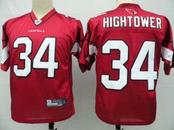 Cardinals #34 Tim Hightower Red Stitched NFL Jersey