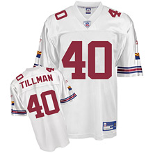 Cardinals #40 Pat Tillman White Stitched NFL Jersey