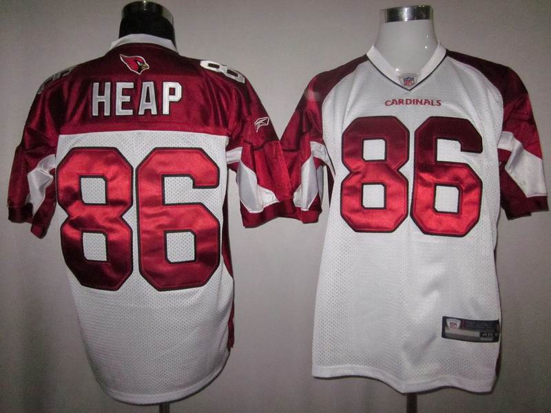 Cardinals #86 Todd Heap White Stitched NFL Jersey