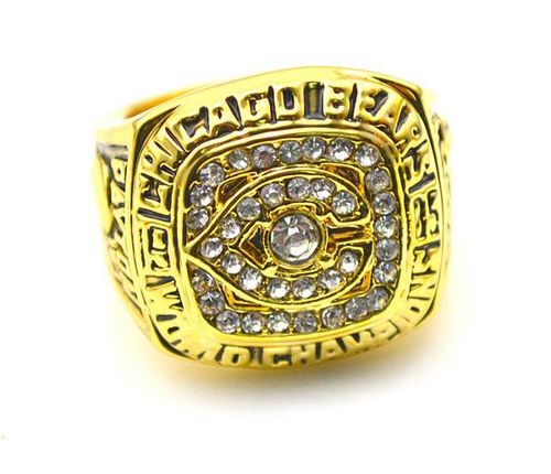 NFL Chicago Bears World Champions Gold Ring