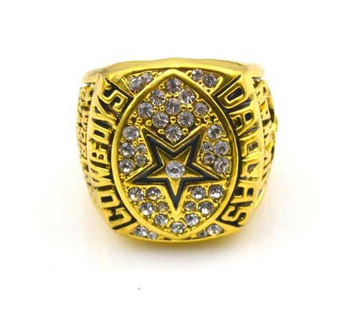 NFL Dallas Cowboys World Champions Gold Ring_3