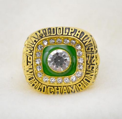 NFL Miami Dolphins World Champions Gold Ring