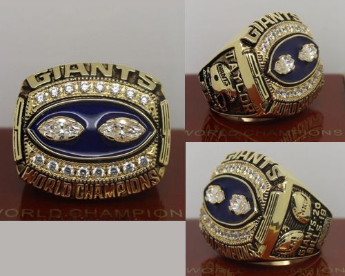 1990 NFL Super Bowl XXV New York Giants Championship Ring